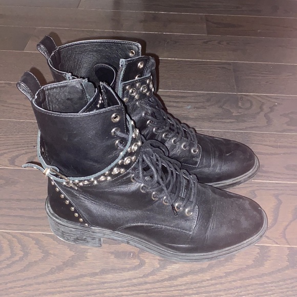 Zara Shoes - Gently worn Zara combat boots.